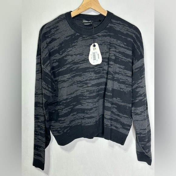 NWT - PRANA Women's Sun Fall Sweater black grey - medium - Picture 5 of 8